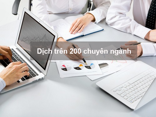 dịch thuật đa chuyên ngành